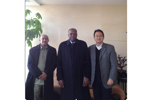 Zhonglin Receives the Ambassador and Counselor of the Republic of Sudan