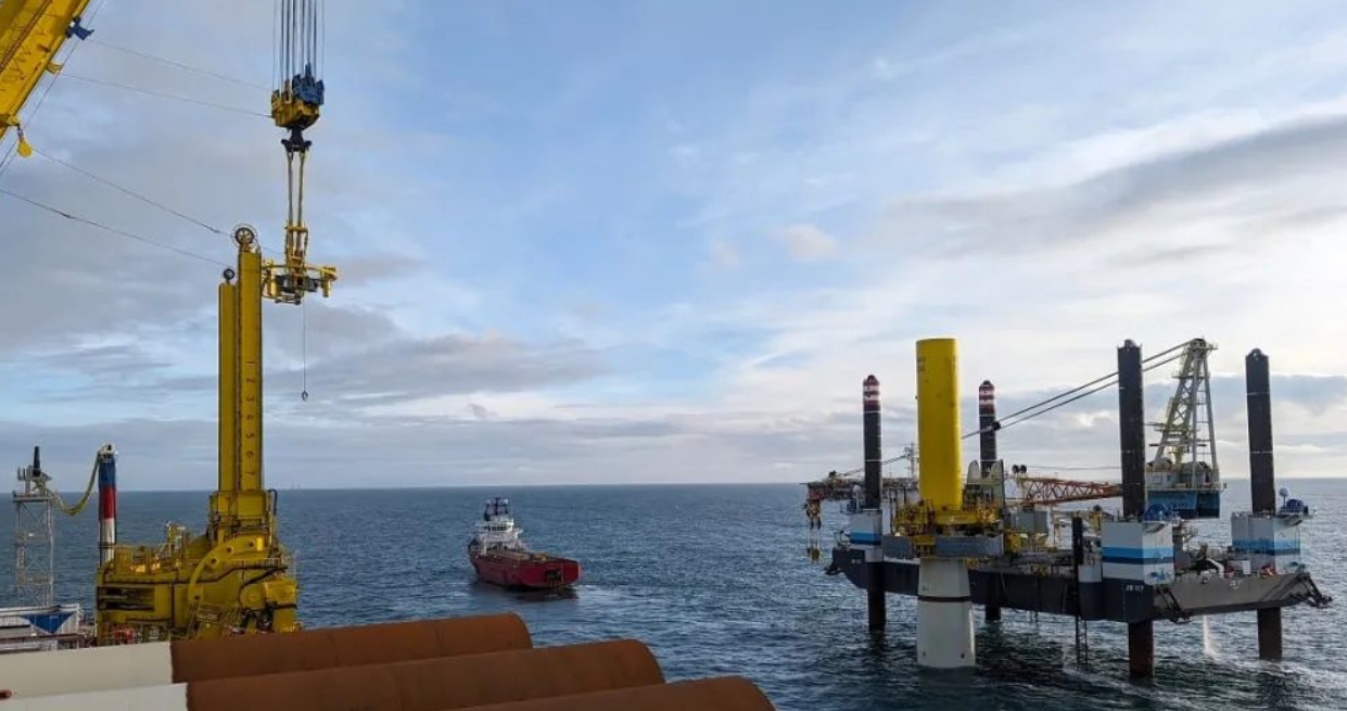 The Largest Offshore Wind Farm in Germany Commenced