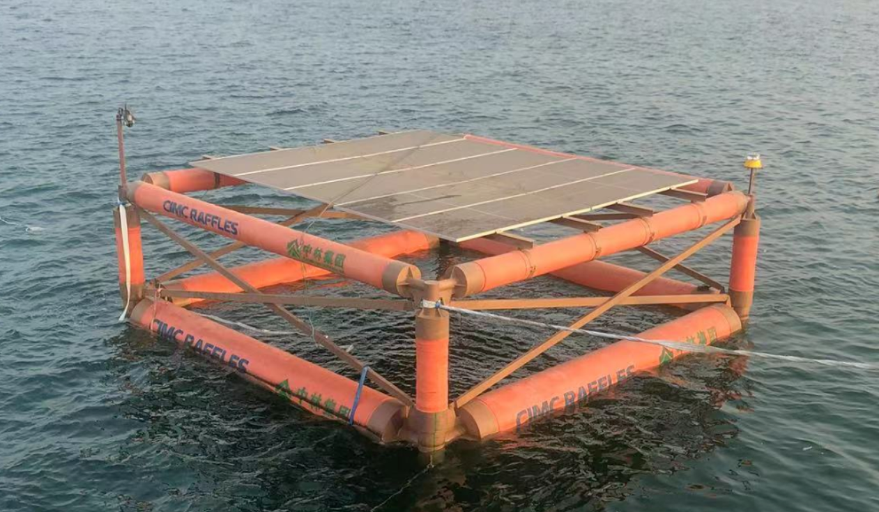 New Bamboo-based Product: Offshore PV Platform